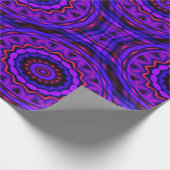 Psychedelische Mandalase...... Geschenkpapier (Ecke)