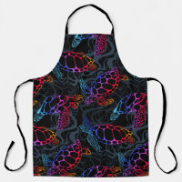 Psychedelische Meeresschildkröte: Boho Ocean