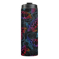 Psychedelische Meeresschildkröte: Boho Ocean