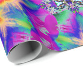 Psychedelische Momente... Geschenkpapier (Rolleneckpunkt)