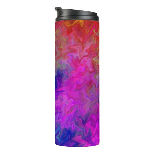 Psychedelische Momente.... Thermosbecher (Nach rechts gedreht)