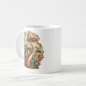 Psychedelische Mushroom Fantasy Art Kaffeetasse (Vorderseite Links)