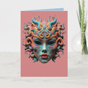 Psychedelische Mythologie-Kunst-T-Shirt Karte