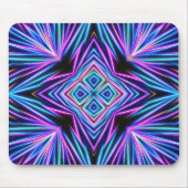 Psychedelische Neon-Abstract-Explosion Mousepad (Vorne)