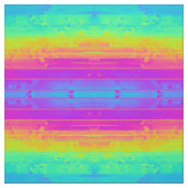 Psychedelische Neonregenbogen-Imitat Bois Stoff (Muster)