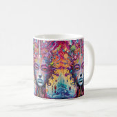 Psychedelische Neurowissenschaften Kaffeetasse (VorderseiteRechts)
