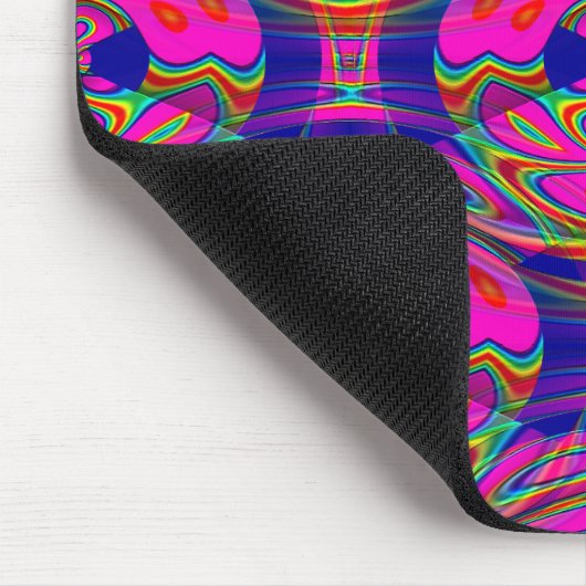 Psychedelische Owls....... Mousepad (Ecke)