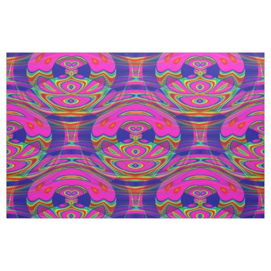 Psychedelische Owls...... Stoff (Yard (91,4 cm))