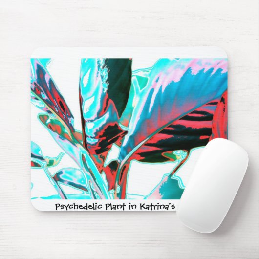 Psychedelische Pflanze Mousepad (Mit Mouse)