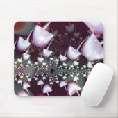 Psychedelische Pilze magenta Mousepad (Mit Mouse)