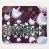Psychedelische Pilze magenta Mousepad (Vorne)