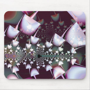 Psychedelische Pilze magenta Mousepad