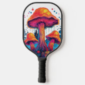 Psychedelische Pilze Pickleball Paddle (Rückseite)