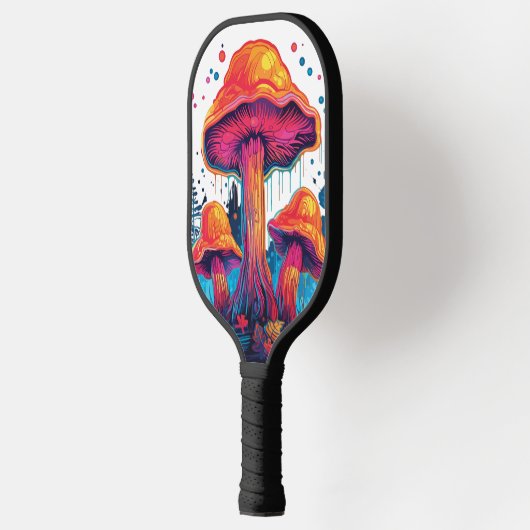 Psychedelische Pilze Pickleball Paddle (Links)
