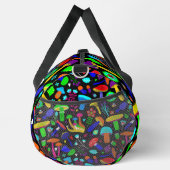 Psychedelische Pilze Retro-Blumengestalt Duffle Bag (Rechts)