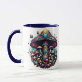 Psychedelische Pilze Tasse