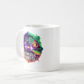 Psychedelische Prophezeiungen - Zukunft vorhergesa Kaffeetasse (Vorderseite Links)