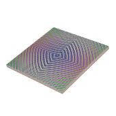 Psychedelische Pyramide Plan gekachelt Fliese (Seite)