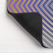 Psychedelische Pyramide Plan Mousepad (Ecke)