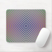 Psychedelische Pyramide Plan Mousepad (Mit Mouse)