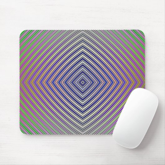 Psychedelische Pyramide Plan Mousepad (Mit Mouse)