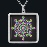 *~* psychedelische Regenbogen-Hippiegute Versilberte Kette<br><div class="desc">Wie ein geistiger Energieheiler des beruflichen Abstandes seit 2001, ich gelernt haben, sich entwickelt und verwendet dem Power der heilenden Absicht der Energie. Mein ganzer SCHMUCK MIT ABSICHT (R) trägt die heilende Energie der positiven Äusserung. Diese Energie-Mandalahalskette des Sterlingsilbers heilende ist bereit, Ihre eigene persönliche Absicht zu empfangen. Wenn diese...</div>