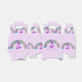 Psychedelische Regenbogen und Einhörner Thunder_Co Geschenkschachtel (Ungefaltet)