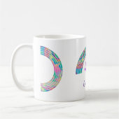 Psychedelische Regenbogen und Einhörner Thunder_Co Kaffeetasse (Links)