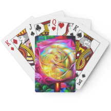 Psychedelische RegenbogenRose