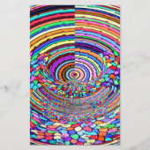 Psychedelische Reise Briefpapier (Vorderseite)