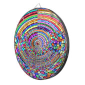 Psychedelische Reise Dartscheibe (Vorderseite rechts)