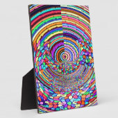 Psychedelische Reise Fotoplatte (Seite)