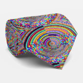 Psychedelische Reise Krawatte (Gerollt)