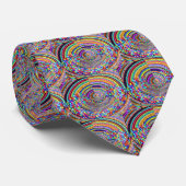 Psychedelische Reise Krawatte (Gerollt)