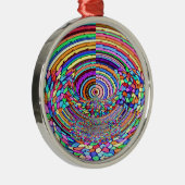 Psychedelische Reise Ornament Aus Metall (Rechts)