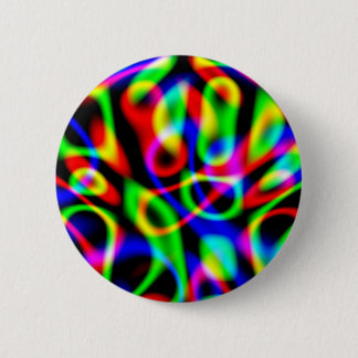 Psychedelische Reise reiht Dunkelheit auf Button