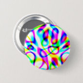 Psychedelische Reise-Schnüre Button (Vorne & Hinten)
