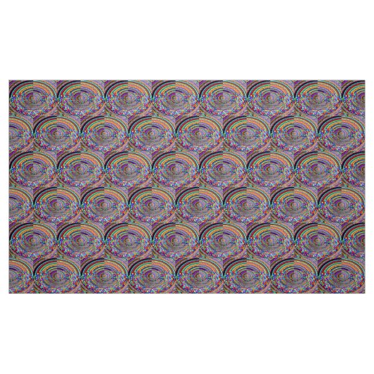 Psychedelische Reise Stoff (Fat Quarter (45,7 x 55,9 cm))