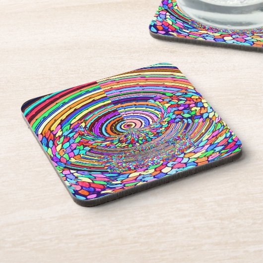 Psychedelische Reise Untersetzer (Linke Seite)