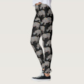 Psychedelische Rhinozeros Leggings (Links)