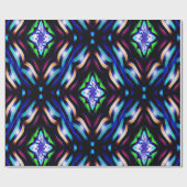 Psychedelische Ribbons... Geschenkpapier (Flach)