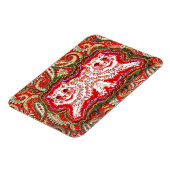 Psychedelische Rote Katzen (von Louis Wain) Magnet (Linke Seite)