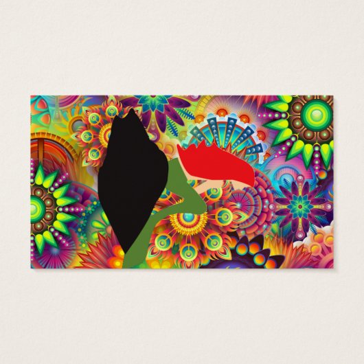 Psychedelische Rotkopfmaid Sitting Thunder_Cove (Rückseite)