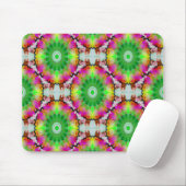 Psychedelische Sägeblätter... Mousepad (Mit Mouse)