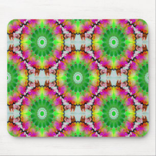 Psychedelische Sägeblätter... Mousepad