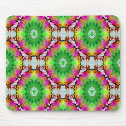 Psychedelische Sägeblätter... Mousepad (Vorne)