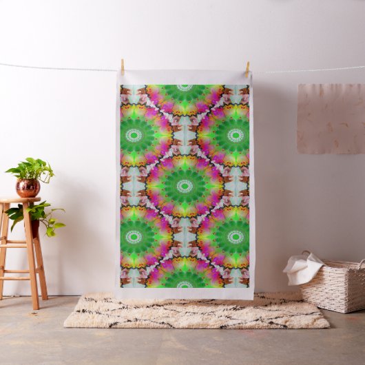 Psychedelische Sägeblätter... Stoff (Beispiel)