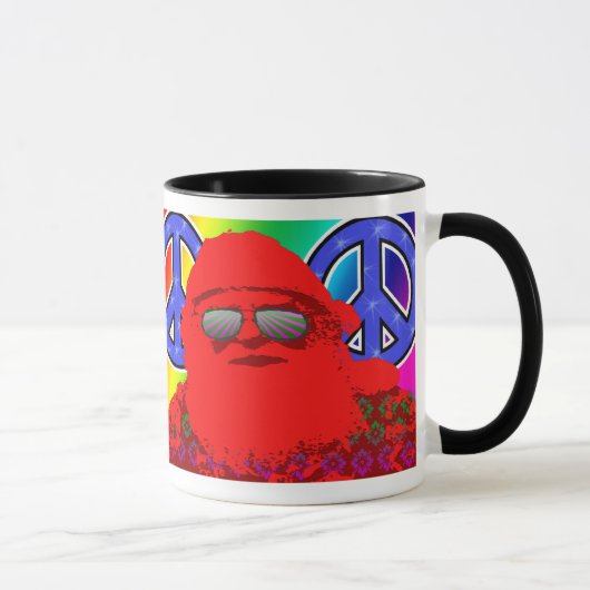 Psychedelische Sankt-FriedensTasse Tasse (Rechts)