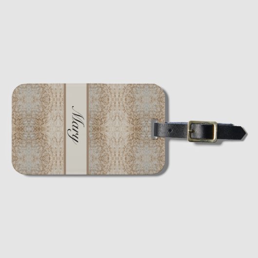 Psychedelische Schafwarme Wolle anpassbar Gepäckanhänger (Vorderseite (Horizontal))