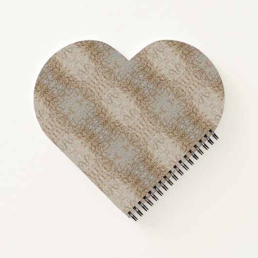 Psychedelische Schafwarme Wolle anpassbar Notizblock (Rückseite)